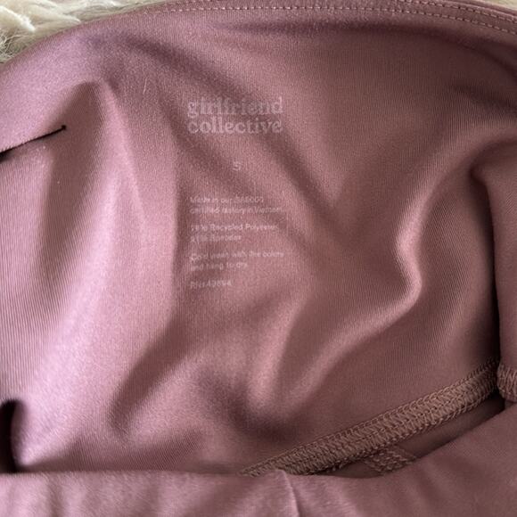 Girlfriend Collective High Waist Compression Legging Mauve Size Small - Picture 6 of 6